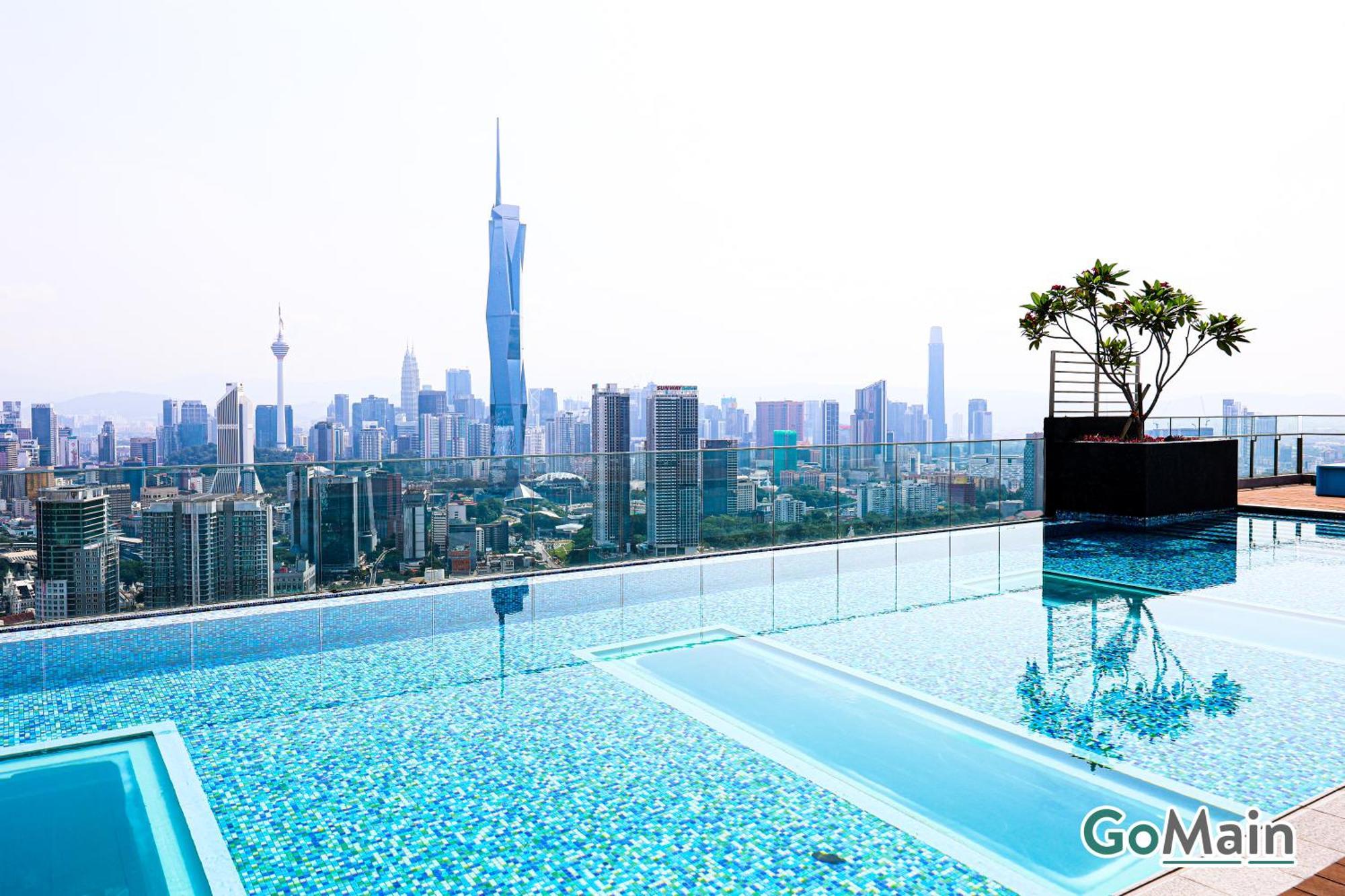 24h Check In & Skypool- Kl Sentral Riveria Near Kl Sentral Kl Klcc *