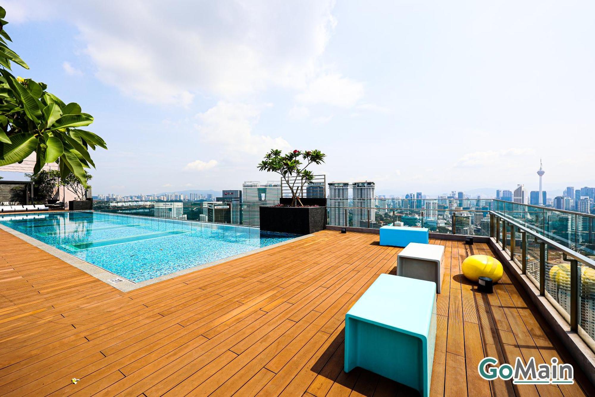 24h Check In & Skypool- Kl Sentral Riveria Near Kl Sentral Kl Klcc *